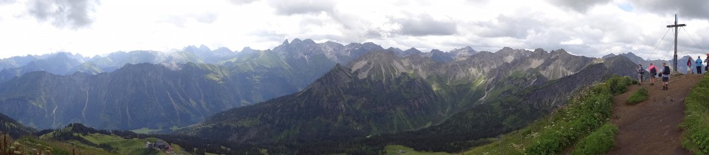 Fellhorn 2.038 m Gipfelkreuz